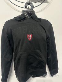 Under armour harvard hoodie nera collegiate sm