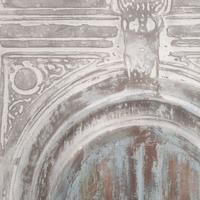 Quadro decorativo porta antica – 99x149 cm