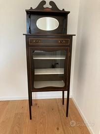 Mobile vetrinetta di antiquariato spagnolo