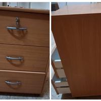 mobiletto a cassettiera 