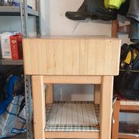 ceppo di legno di massello