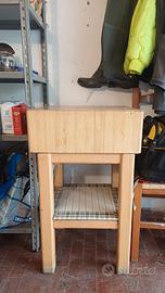 ceppo di legno di massello