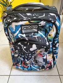 zaino scuola con trolley capiente