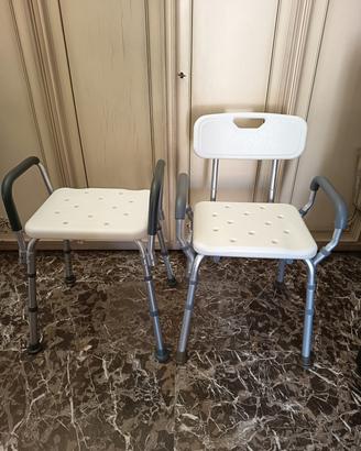 sgabello e sedia