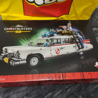 Lego 10274 ecto-1 ghostbusters imballato