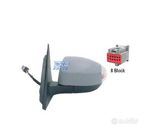 SPECCHIO COMPLETO SINISTRO FORD S-MAX 06-14 LUCE A