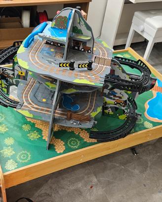 Mega Set Ferrovia in Legno KidKraft & Hape + Tavol