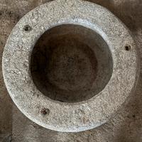 Vasca rotonda in pietra