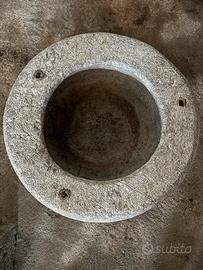 Vasca rotonda in pietra