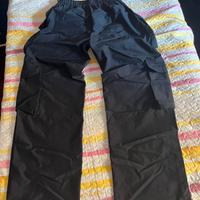 pantalone cargo nero 