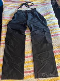 pantalone cargo nero 
