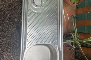 Lavandino con fornello 2 fuochi roulotte Adria