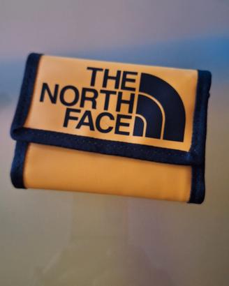Portafoglio The North Face giallo e nero originale