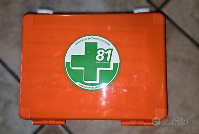 Cassetta pronto soccorso AIESI completa
