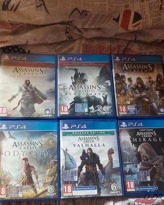 Lotto Assassin's Creed PS4 – Compatibili con PS5