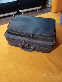 valigetta borsa rigida in cuoio per pc ufficio