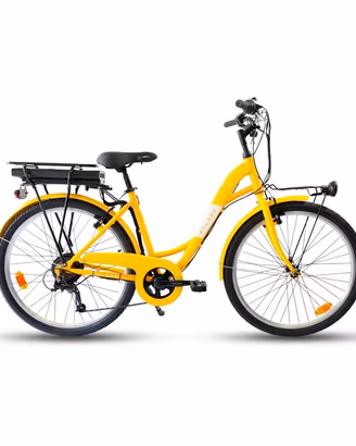 Bici elettrica MYLAND Vicolo H26 ruote 26'' Gialla