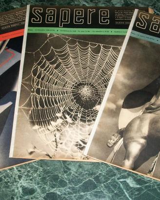 Sapere, rivista del 1940