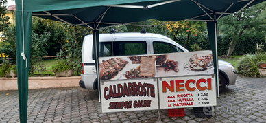 Attrezzatura per necci e caldarrostep