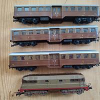 LIMA H0 D342 CONVOGLIO FS PASSEGGERI