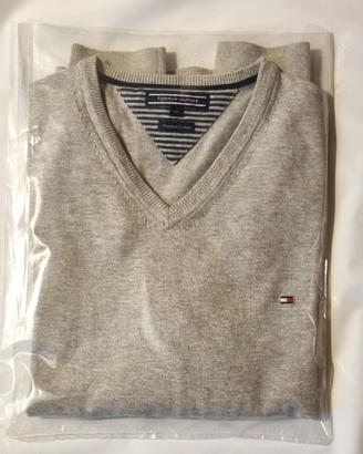 Maglione Tommy Hilfiger Scollo a V -Premium Cotton