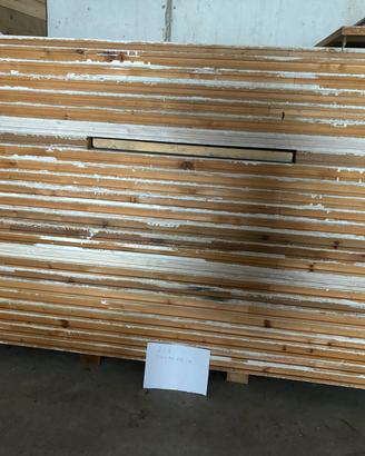 Legno lamellare , 3 strati, 19/38 mm Abete usati