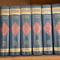 Enciclopedia per ragazzi il Tesoro Utet anno 1960