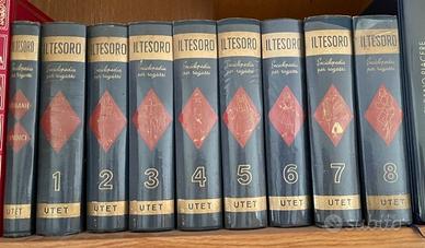 Enciclopedia per ragazzi il Tesoro Utet anno 1960