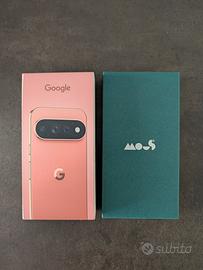 Pixel 11 Pro Rosa opaco 256 GB+ Cover Mous