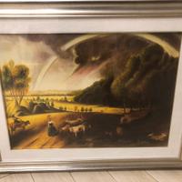 Quadro su tela acquerello