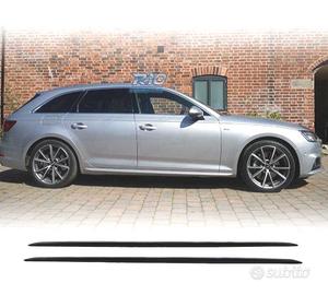 PROFILI LATERALI PER AUDI A4 B9 SLINE LOOK SEDAN A