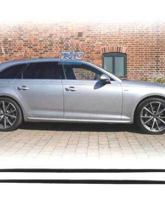 PROFILI LATERALI PER AUDI A4 B9 SLINE LOOK SEDAN A