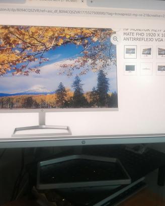 Monitor HP M27  1920X1080