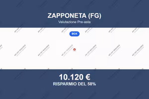 Immobile in asta di 47 m² a Zapponeta