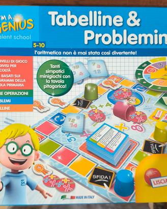 Tabelline e problemini by Lisciani Giochi 