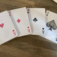 1 mazzo carte da gioco