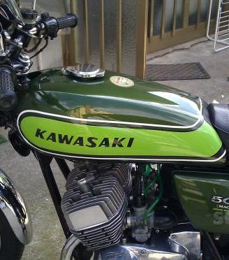 Set adesivi kawasaki 400-500 mach2-mach3