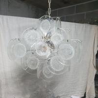 lampadario in vetro di murano 