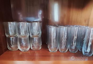 bicchieri acqua + bicchieri cocktail 