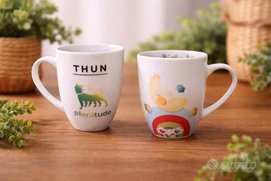 Set 2 tazze mug Thun Bosco Magico Plenitude 
