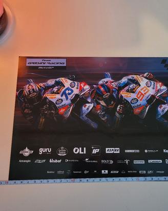 Poster Marc Marquez 93 + Alex Marquez 73 d