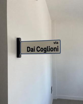 Targa simpatica per interni - decorazione casa