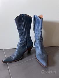 Stivali country pelle