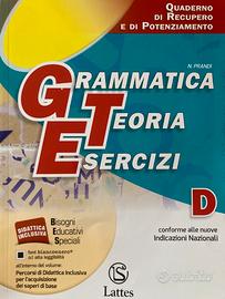 Grammatica. Teoria ed esercizi D 9788880429579