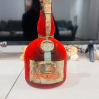 Liquore grand marnier in velluto anni 70