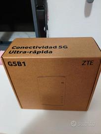 ZTE G5B1 Modem Router 5G WiFi6 nuovo sigillato