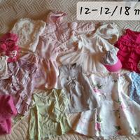 ABBIGLIAMENTO MISTO PER BAMBINE DA 3  A  36 MESI