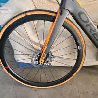 ruote bici corsa wilier NDR 38 K full carbon 