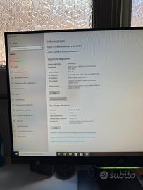 pc fisso da gamer usato compreso di schermo