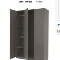  armadio e cassettiera Ikea
